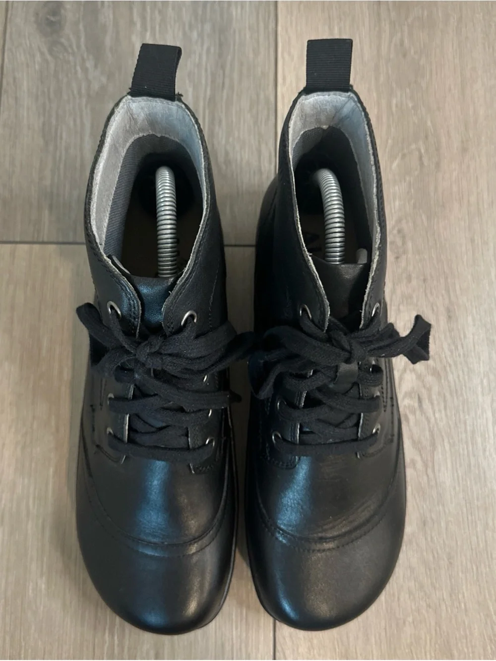 Alegria Size 39 | 9 Kylie Lace Up Oiled Black Ankle Arch Support Comfort Boots